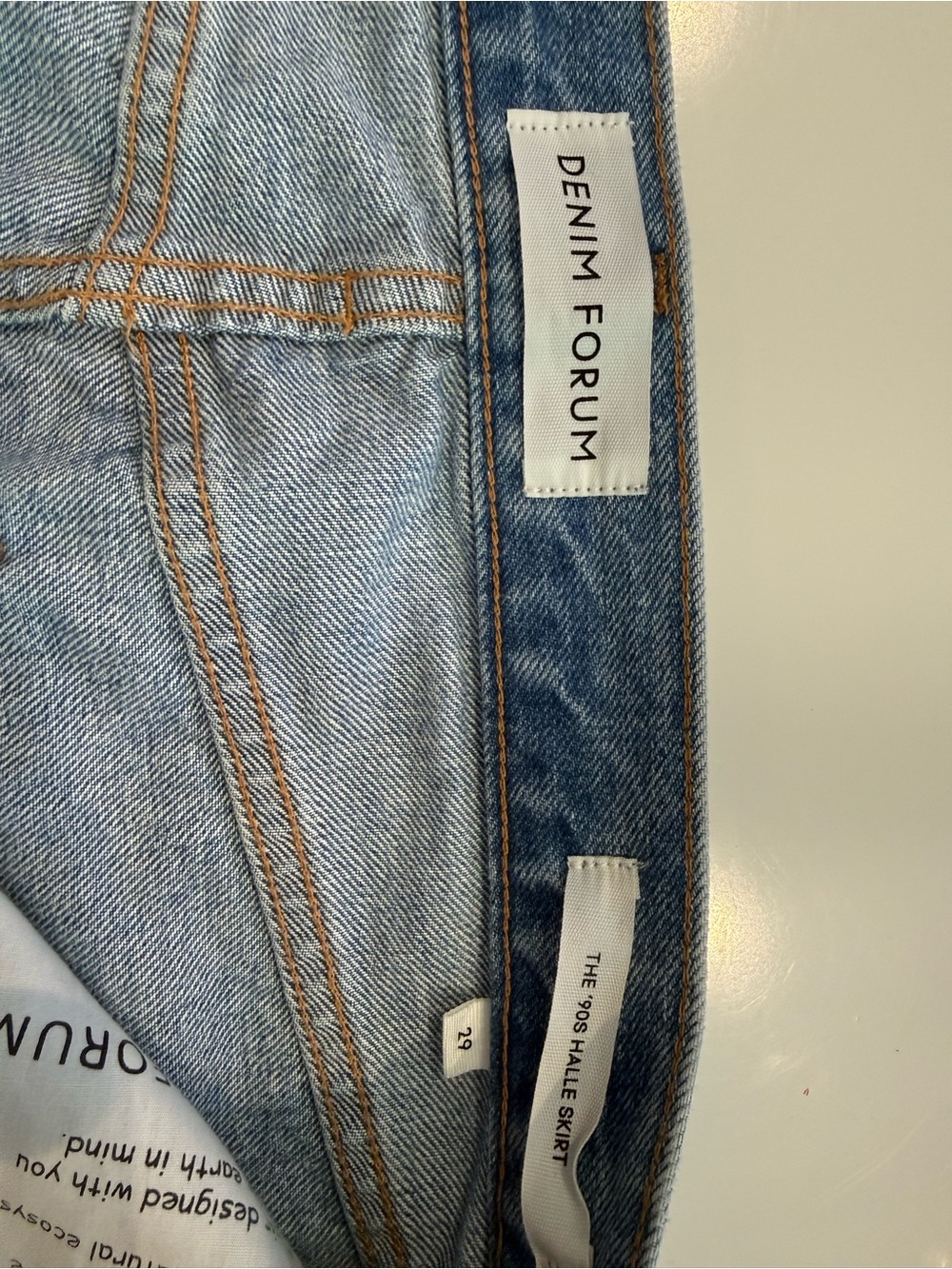 Aritzia Denim Forum The ‘90s Halle midi skirt - Picture 5 of 6